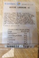 Quiche lorraine