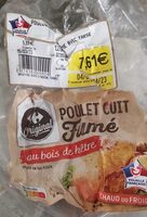Poulet cuit fumé