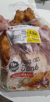 Poulet cuit fumé