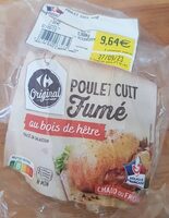 Poulet cuit fumé