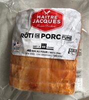 Roti de porc fumé