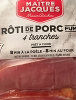 Roti de porc fumé