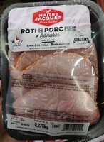Rôti de porc fumé 4 tranches