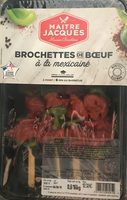 Brochettes de boeuf a la mexicaine