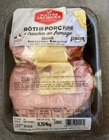 Roti de porc fumé au fromage