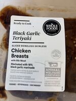 Black Garlic Teriyaki Chicken Breasts
