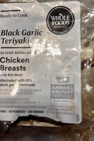 Black Garlic Teriyaki chicken breasts