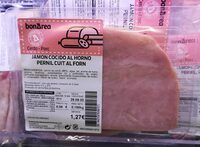 Jamón cocido al horno