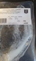 Côtés de porc cuits