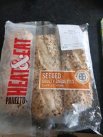 Seeded crusty baguette