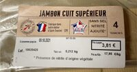 Jambon cuit superieur