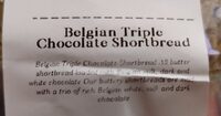 Belgian Triple Chocolate Shortbread