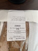 Rye Sourdough Bloomer