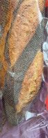 Baguette, craquante, pavot