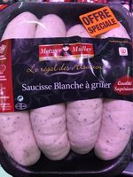 Saucisse blanche a griller