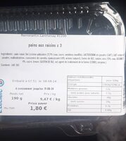 Pains au raisins