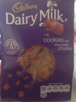 Cookies with chocolate chunks