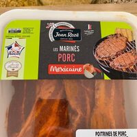 Poitrine de porc marinées mexicaine