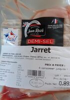 Jarret de porc demi sel