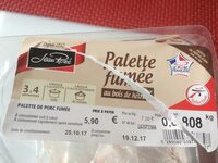 Palette de porc fumee