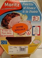 Palette d'Alsace à la diable