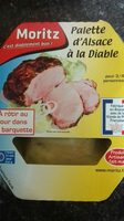 Palette d'Alsace  à la diable
