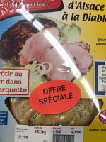Palette d'Alsace a la diable