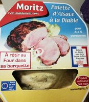 Palette d'Alsace à la diable