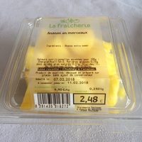 Ananas en morceaux