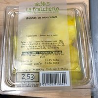 Ananas en morceaux