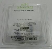 Noix de coco en morceaux
