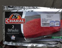 2 biftecks Charal