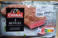2 biftecks tendre et savoureux