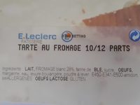 Tarte au fromage