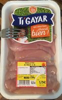 Aiguillettes de poulet
