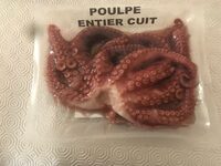 Poulpe cuit entier