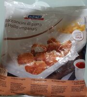 Bocconcini di petto di Pollo impanati