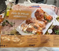 Fusi di pollo arrostiti