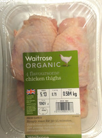 4 flavoursome chicken thighs