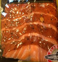 Smoked sockeye salmon