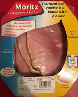 Palette a la diable rotie