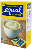 Equal, sucralose 0 calorie sweetener