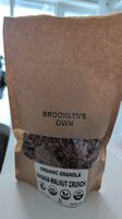 Organic granola banana-walnut crunch