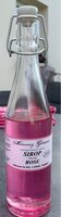 Sirop saveur rose