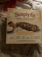Simply fit chewy, snack bars, whole oats, and flax