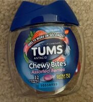 Tums Assorted Berries Chewy Bites