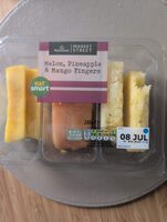 Melon, Pineapple &Mango fingers