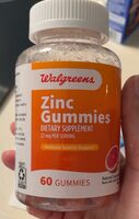 Zinc gummies