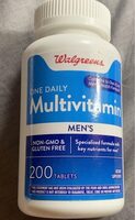 Mens one daily multivitamin