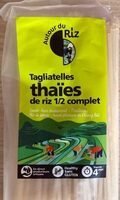 Tagliatelles thaïes de riz 1/2 complet